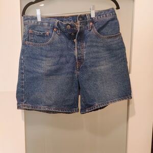 Levi's Blue Jean Shorts for Women